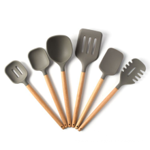 Best selling Premium Kitchen Cooking Utensil Set 6 piece Silicone Kitchenware